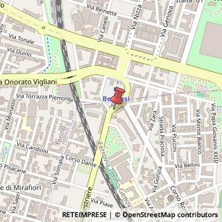 Mappa Piazza Bengasi,  25, 10021 Moncalieri, Torino (Piemonte)