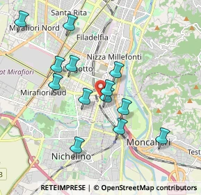 Mappa 10127 Moncalieri TO, Italia (1.76462)