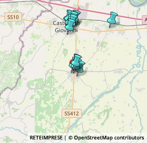 Mappa Via L. Agazzari, 29011 Borgonovo Val Tidone PC, Italia (3.13214)