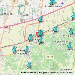 Mappa Via Alcide de Gasperi, 27045 Casteggio PV, Italia (2.33938)
