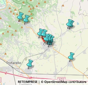 Mappa Via Galatea, 10023 Chieri TO, Italia (2.86)