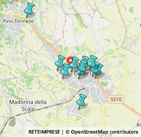 Mappa Via Galatea, 10023 Chieri TO, Italia (1.24364)