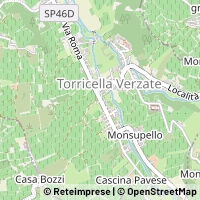Karte Torricella Verzate