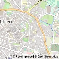 Mapa Chieri