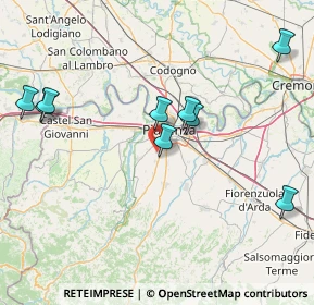 Mappa Via Galileo Galilei, 29122 Pittolo PC, Italia (23.4875)
