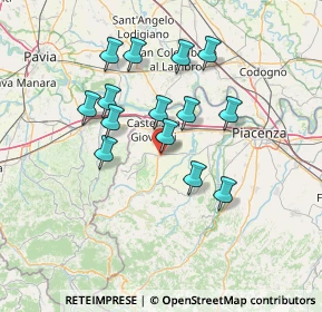 Mappa Via II Giugno, 29011 Borgonovo Val Tidone PC, Italia (12.37429)