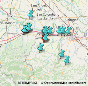 Mappa Via II Giugno, 29011 Borgonovo Val Tidone PC, Italia (11.42105)