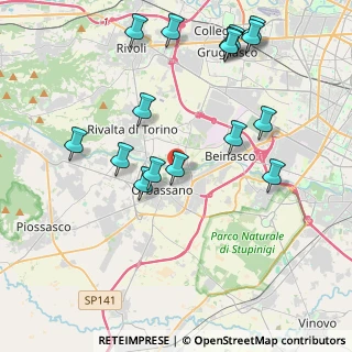 Mappa Via Lussemburgo, 10043 Orbassano TO, Italia (4.53125)