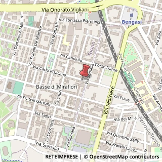 Mappa Via Carlo Pisacane, 3, 10127 Torino, Torino (Piemonte)
