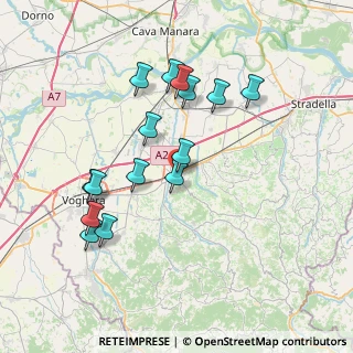 Mappa 27045 Casteggio PV, Italia (7.27133)