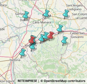 Mappa 27045 Casteggio PV, Italia (11.69308)