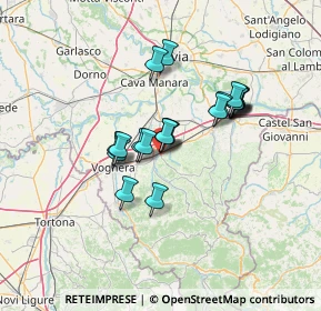 Mappa 27045 Casteggio PV, Italia (10.5125)