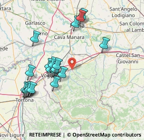 Mappa 27045 Casteggio PV, Italia (16.4255)