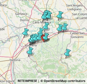 Mappa 27045 Casteggio PV, Italia (10.956)