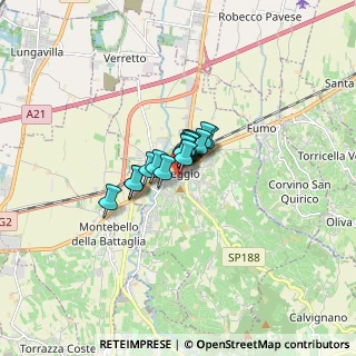 Mappa 27045 Casteggio PV, Italia (0.68)