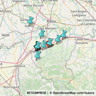Mappa 27045 Casteggio PV, Italia (8.57786)