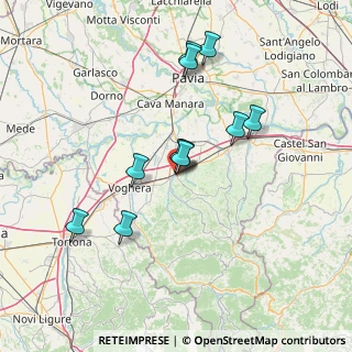 Mappa 27045 Casteggio PV, Italia (12.81727)