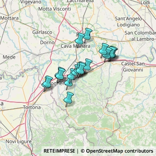 Mappa 27045 Casteggio PV, Italia (9.776)