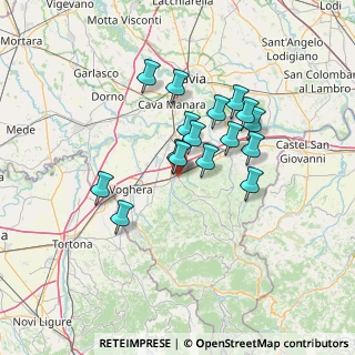 Mappa 27045 Casteggio PV, Italia (11.11)