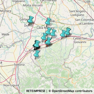 Mappa 27045 Casteggio PV, Italia (10.38105)