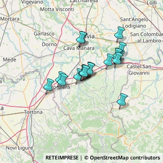 Mappa 27045 Casteggio PV, Italia (10.94579)