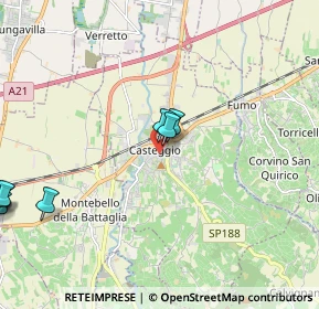 Mappa 27045 Casteggio PV, Italia (3.14545)