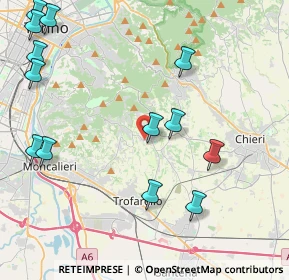 Mappa Strada Revigliasco, 10020 Pecetto Torinese TO, Italia (5.29769)