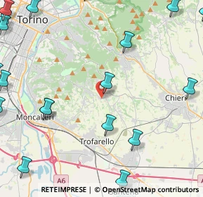 Mappa Strada Revigliasco, 10020 Pecetto Torinese TO, Italia (7.0105)