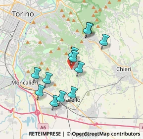 Mappa Strada Revigliasco, 10020 Pecetto Torinese TO, Italia (3.28)