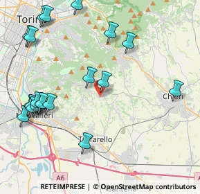 Mappa Strada Revigliasco, 10020 Pecetto Torinese TO, Italia (5.1925)