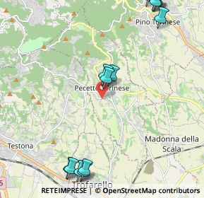 Mappa Strada Revigliasco, 10020 Pecetto Torinese TO, Italia (2.83)