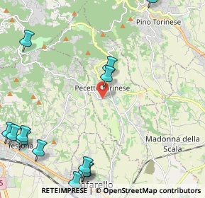Mappa Strada Revigliasco, 10020 Pecetto Torinese TO, Italia (3.15923)