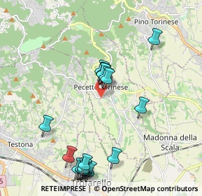 Mappa Strada Revigliasco, 10020 Pecetto Torinese TO, Italia (2.2635)