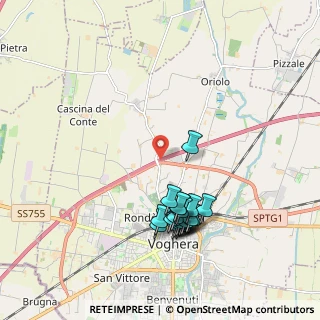 Mappa Autostrada dei Vini, 27058 Voghera PV, Italia (1.966)