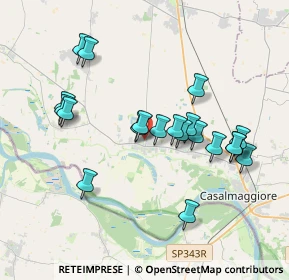 Mappa Via A. Moro, 26040 Gussola CR, Italia (3.565)