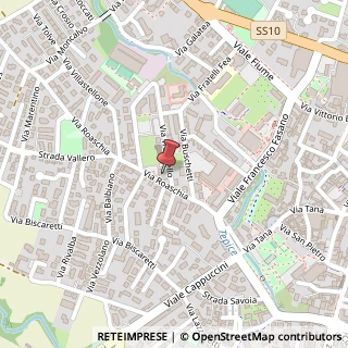 Mappa Via Roaschia, 14, 10023 Chieri, Torino (Piemonte)
