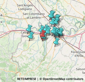 Mappa Via Guerralunga, 29010 Gragnano Trebbiense PC, Italia (9.939)