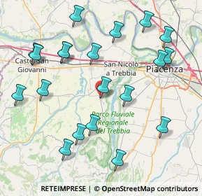 Mappa Via Guerralunga, 29010 Gragnano Trebbiense PC, Italia (9.232)