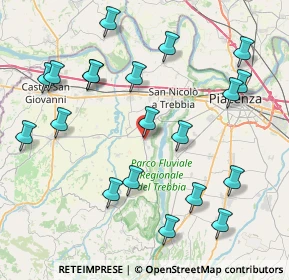 Mappa Via Guerralunga, 29010 Gragnano Trebbiense PC, Italia (9.2785)