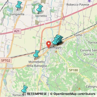 Mappa Via Cerreto Superiore, 27045 Casteggio PV, Italia (1.73818)