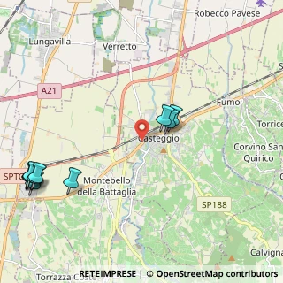 Mappa Via Cerreto Superiore, 27045 Casteggio PV, Italia (2.86)