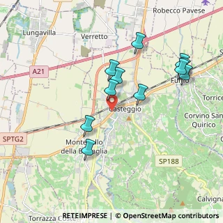 Mappa Via Cerreto Superiore, 27045 Casteggio PV, Italia (1.91364)