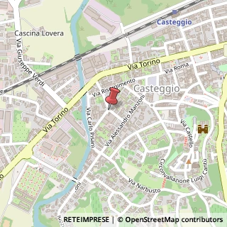 Mappa Via IV Novembre, 9, 27045 Casteggio, Pavia (Lombardia)