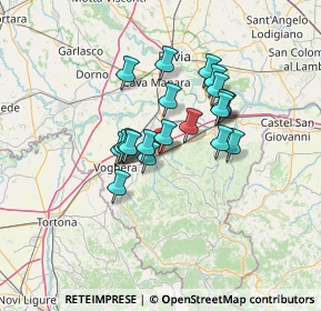 Mappa Via IV Novembre, 27045 Casteggio PV, Italia (10.0675)