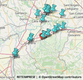 Mappa Via Pisani C., 27045 Casteggio PV, Italia (14.371)