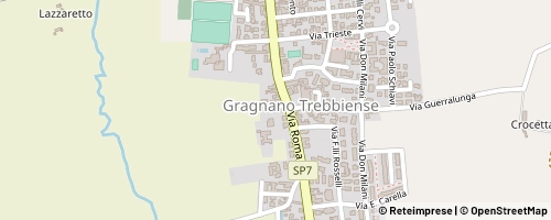 Mappa Gragnano Trebbiense