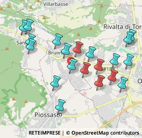 Mappa Via Carignano, 10090 Bruino TO, Italia (2.0595)