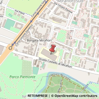 Mappa Strada Castello di Mirafiori, 55, 10135 Torino, Torino (Piemonte)