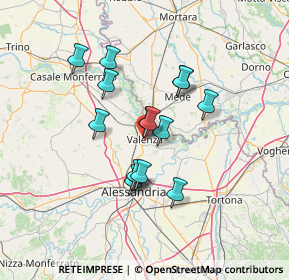Mappa Via Vittorio Alfieri, 15048 Valenza AL, Italia (10.904)