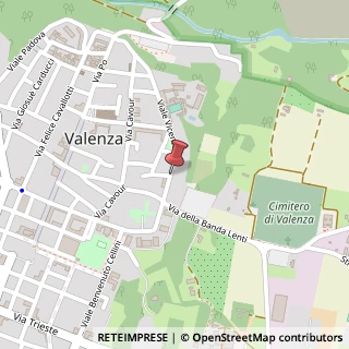 Mappa Viale vicenza 4/c, 15048 Valenza, Alessandria (Piemonte)